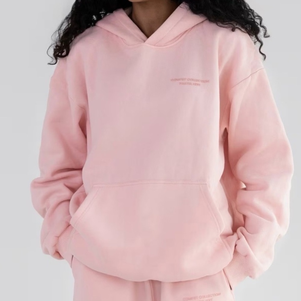 Women’s Pink Cozy Oversized Hoodie